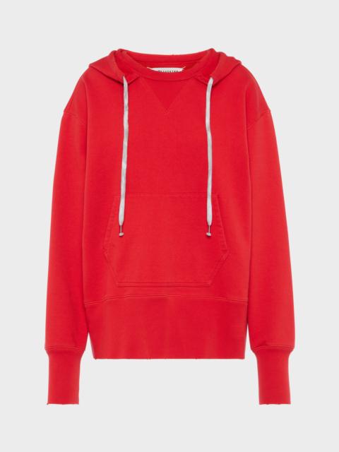 Cotton hooded sweatshirt