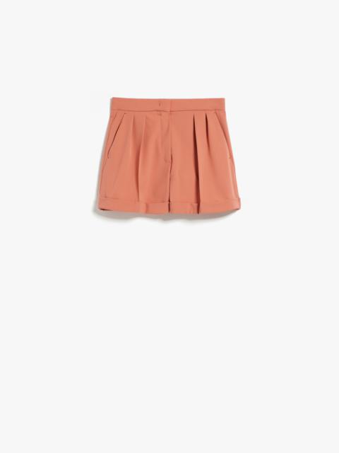 BORMIDA Gabardine wool shorts