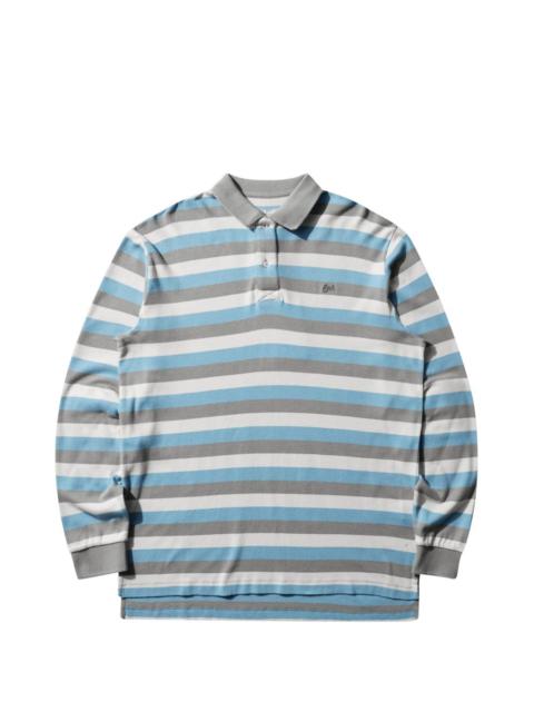 striped polo shirt