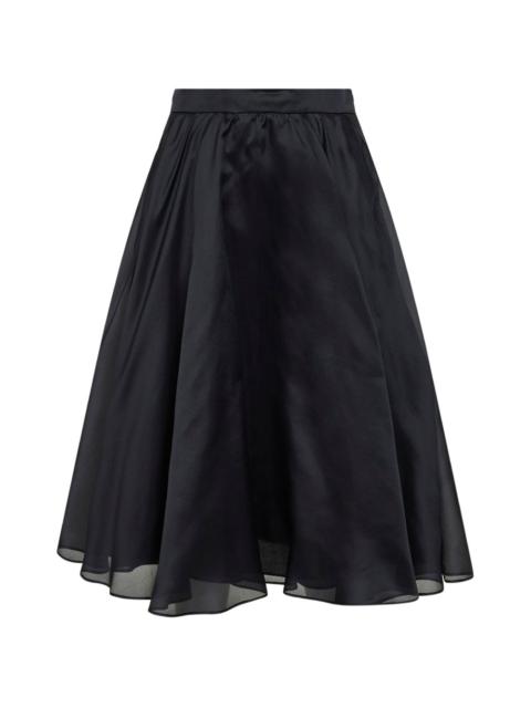 gathered skirt