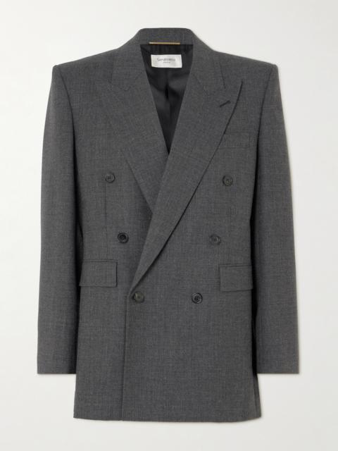 Double-breasted Wool Blazer