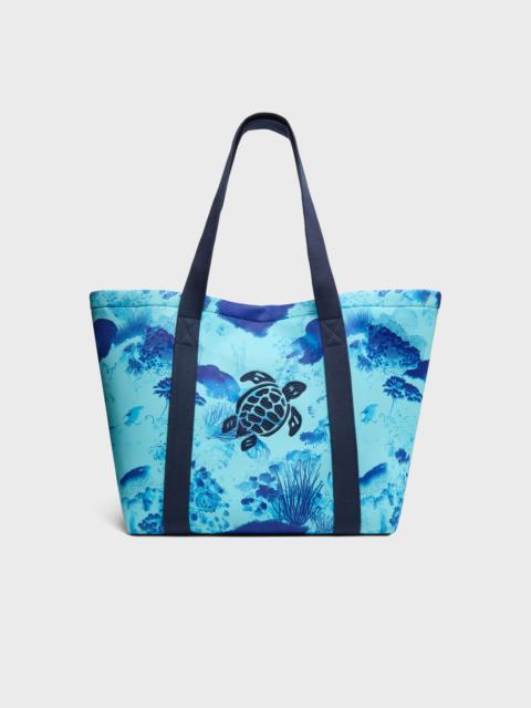 NEOPRENE BEACH BAG CORAL REEF
