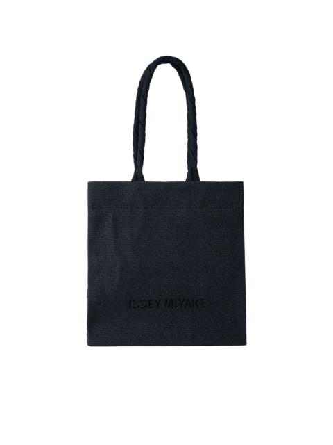 logo-print twin-handles tote bag