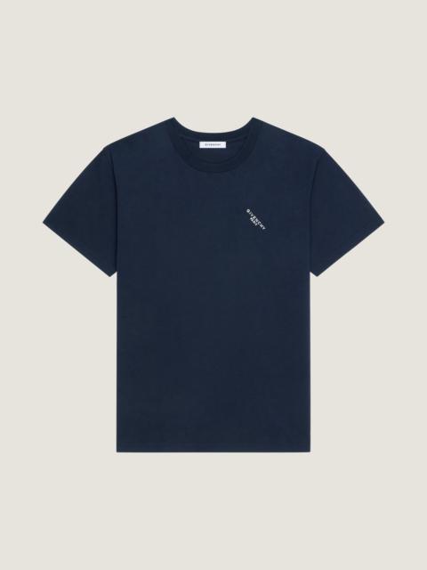 T-SHIRT IN COTTON WITH GIVENCHY SHADOW PRINT