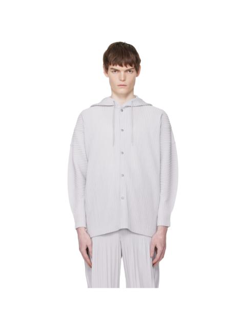 Gray Monthly Colors February Hoodie