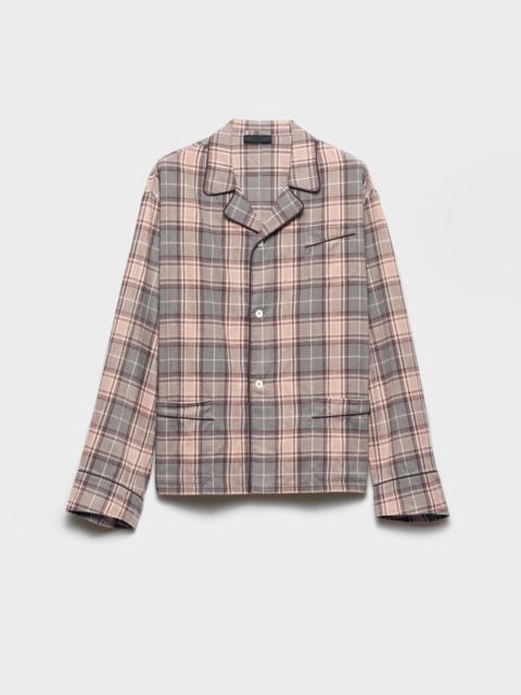 Checked cotton shirt