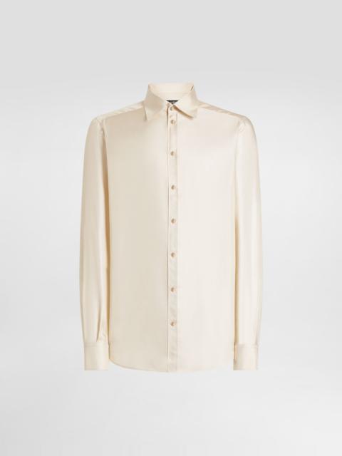 Martini shirt in silk twill