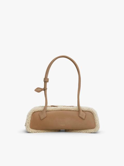 LE TECKEL MEDIUM BAG IN MERINO SHEARLING