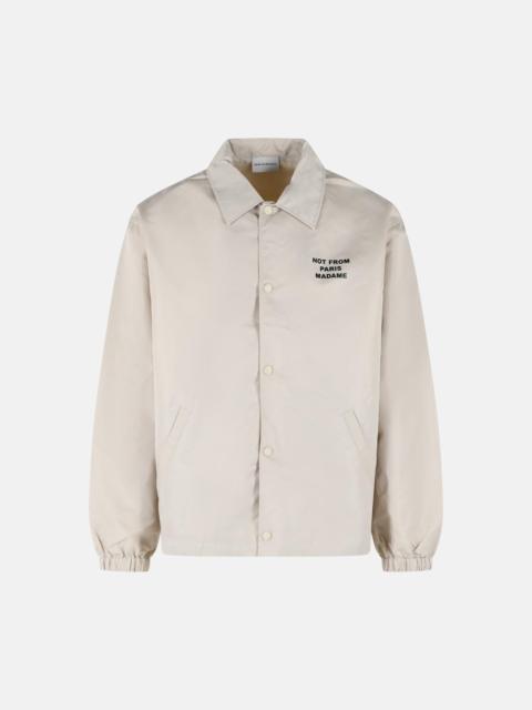 IVORY NYLON JACKET