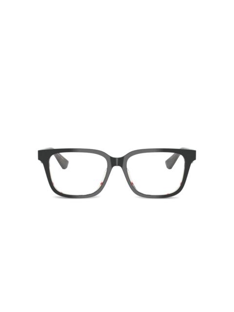 square-frame glasses