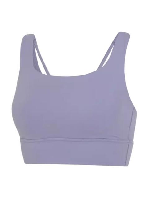(WMNS) Nike Zenvy Longline Medium-Support Padded Sports Bra 'Ashen Slate Black' DO6620-519
