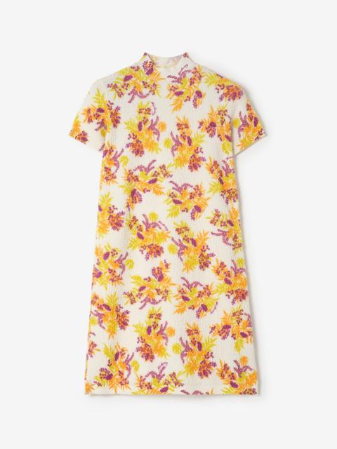 Floral Cotton Blend Dress