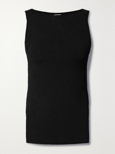 Evelyn Ribbed-knit Tank