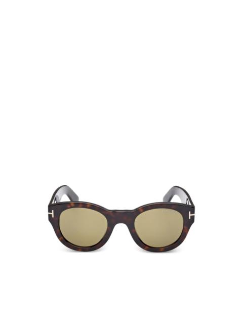 round-frame sunglasses