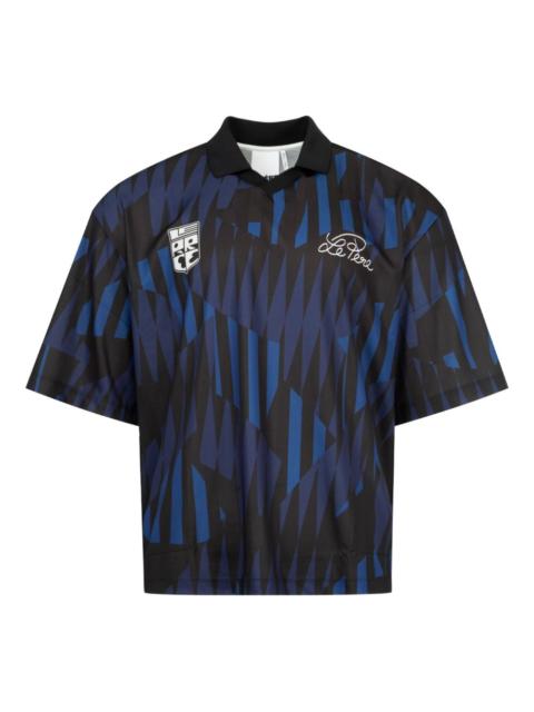 pattern logo-detail jersey