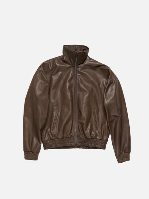 Leather jacket - Dark brown
