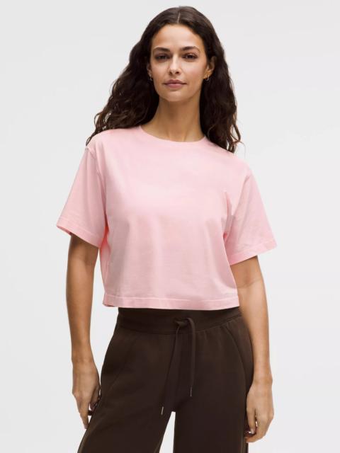 All Yours Organic Cotton Cropped T-Shirt