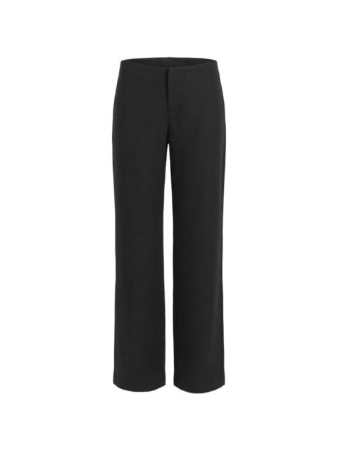 Vida low rise linen trousers