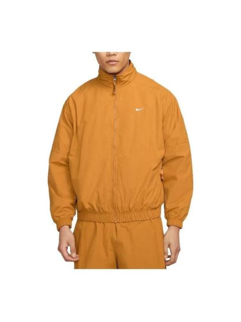 Nike NRG Solo Swoosh Woven Track Jacket (Asia Sizing) 'Desert Ochre' DQ5201-754