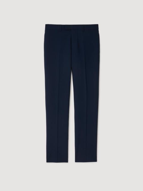 WOOL SUIT TROUSERS