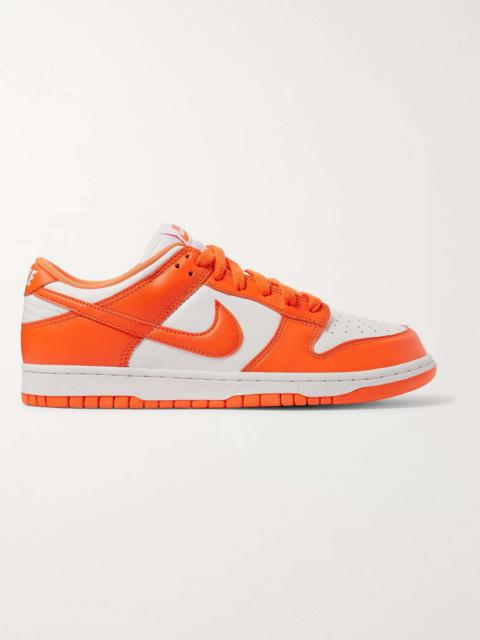 Dunk Low Leather Sneakers