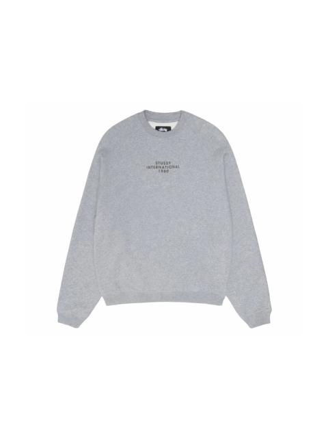 Stussy Raglan Sleeve Crew Grey Heather
