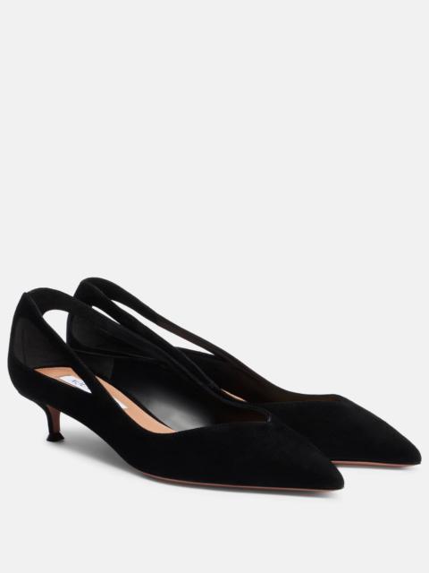 Sheeva 30 suede pumps