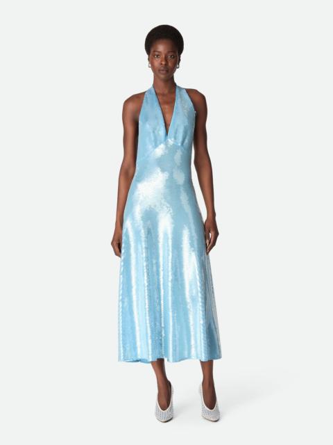 Light Viscose Sequins Dress