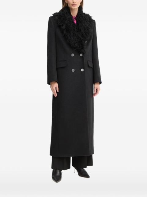 double-breasted coat