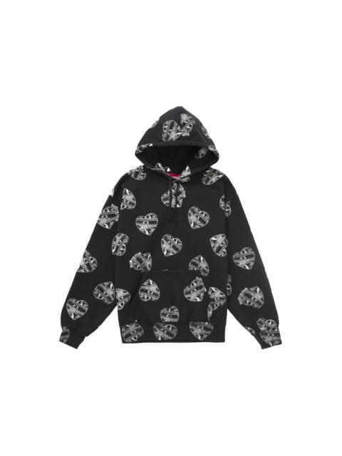 Supreme Love Cash Hooded Sweatshirt Black