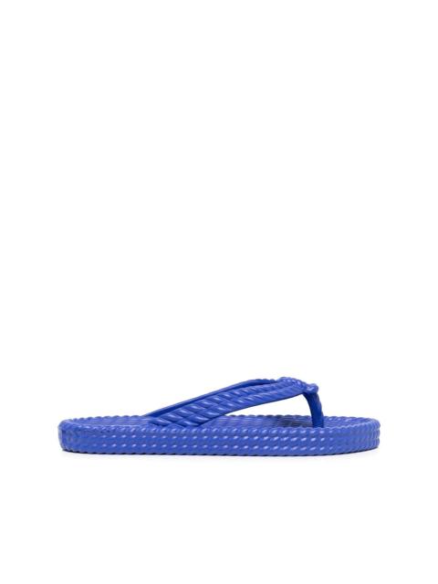 Fira braided-effect flip flops