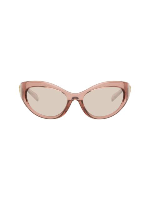 Pink Eclipse Cat-Eye Sunglasses