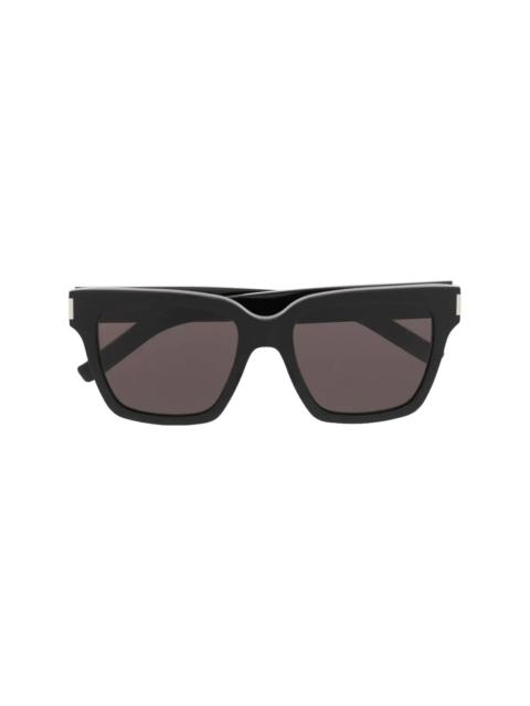 square tinted sunglasses