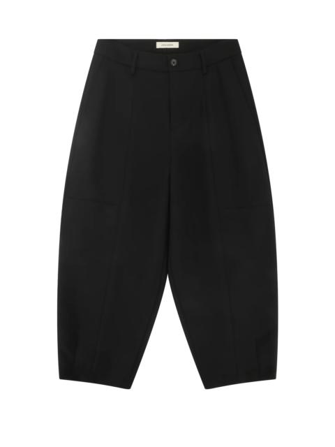 CARROT TROUSER BLACK WOOL