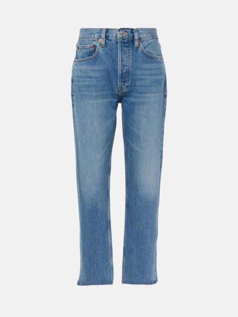 '70s Stove Pipe straight jeans