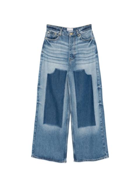 baggy wide-leg jeans