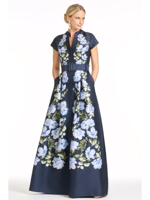 MARTA GOWN - FLORAL FRESCO