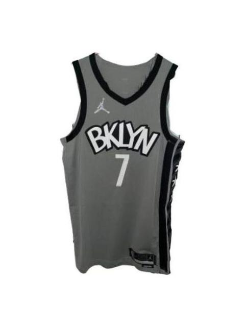 Air Jordan Brooklyn NETS Kevin Durant Jerseys 'Grey' DB3472-002