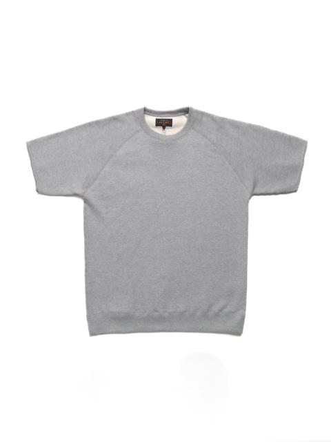 Sweat Short Sleeve Cut-Off - Grey