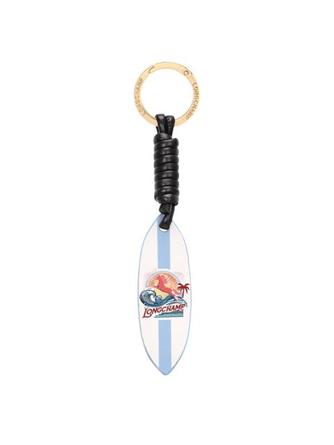 Key ring Sky Blue - Leather