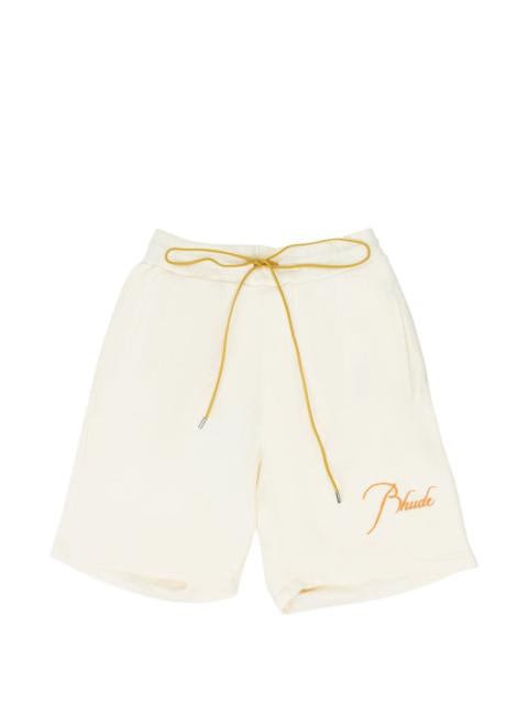 logo-detail sweatshorts