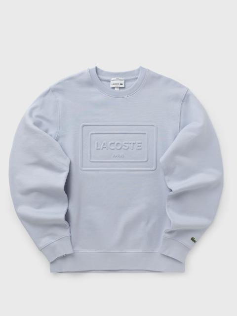 Embossed Fleece Sweatshirt