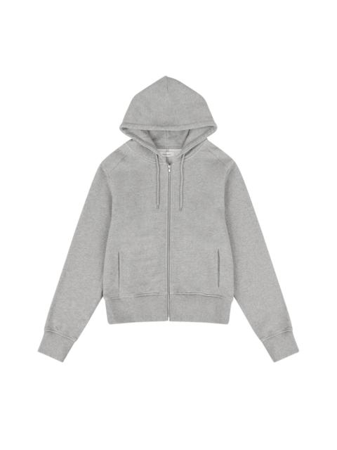 SLIM ZIP UP GREY MARLE