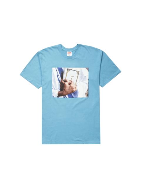Supreme Bible Tee Light Slate