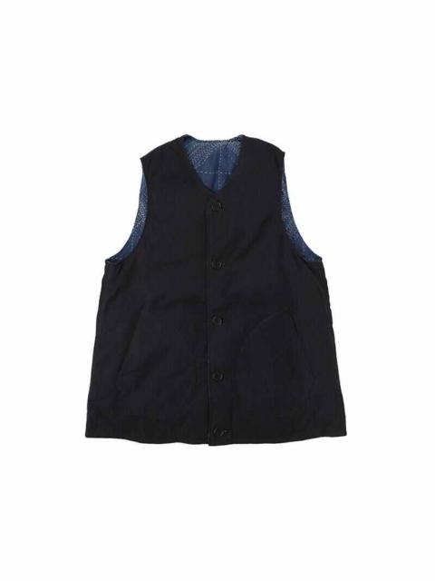 KORA DOWN VEST SASHIKO NAVY