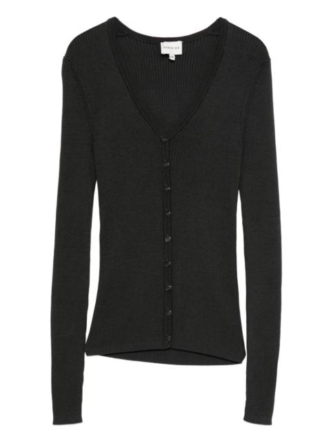 V-neck cardigan