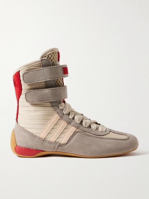 Rasant 2.0 Vegan And Mesh-trimmed Canvas High-top Sneakers