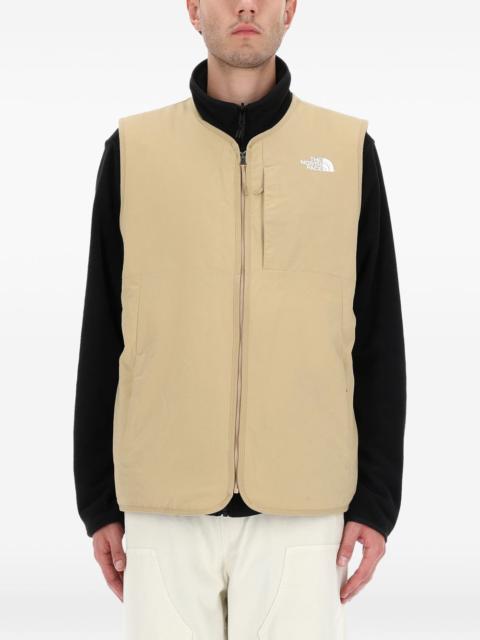 zip-up gilet