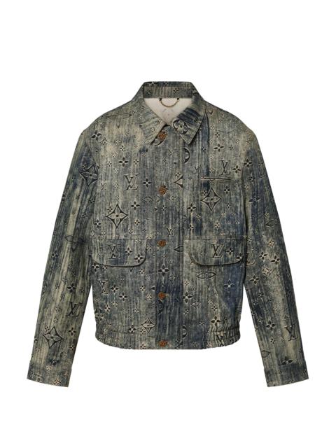 Monogram Tailored Denim Jacket