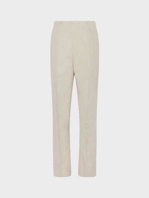 Creased Cotton silk trousers